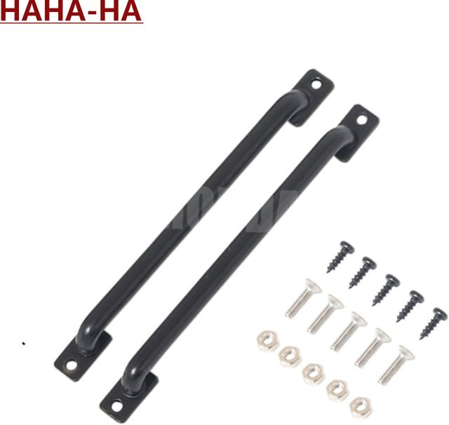 MALOM RC Handlaufhalterungen, Metall, 1:10, Schwarz - Bild 1