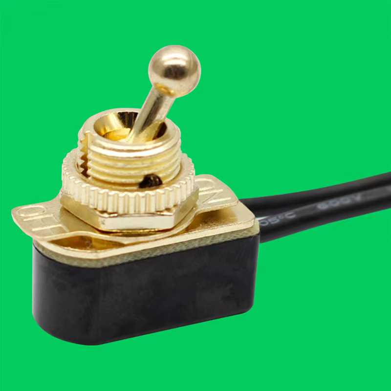 MT-2021 Standard-Kippschalter mit Drahtseil, vorverdrahtet, SPST-Kontakte, AC 250V 6A - Bild 2