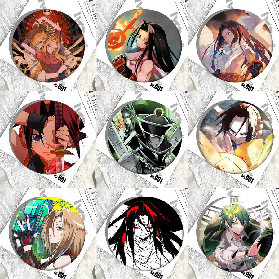 Bilibili Brosche, Anime Shaman King, Anstecknadel - Bild 2