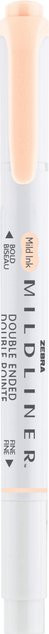 ZEBRA Mildliner Textmarker mit 2 Spitzen in Creme/Beige - Bild 1