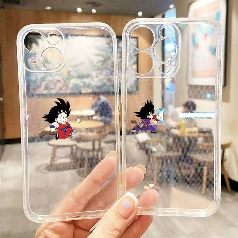 Stoßfeste Dragon Ball Son Goku Handyhülle für iPhone Modelle in Transparent von TOEI ANIMATION - Bild 3