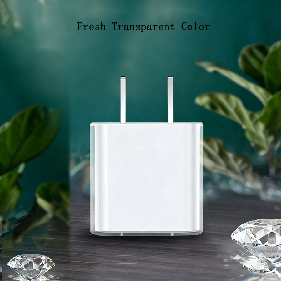 Transparente Schutzhülle für iPhone-Ladegeräte und Schnellladeköpfe 18W/20W - Bild 3