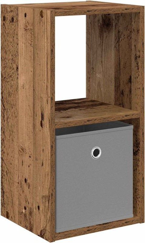 Nachttisch aus Altholz in Braun von vidaXL im Industrial Design, B/T/H: 30,5 x 27 x 59,5 cm - Bild 1