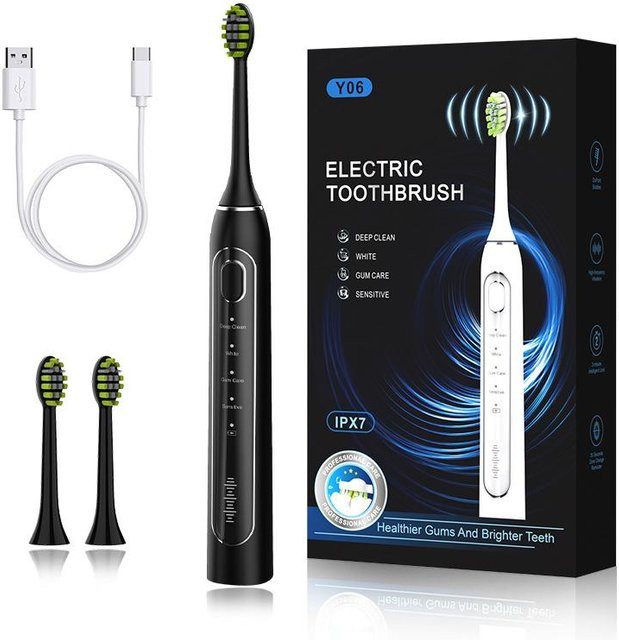 Binchi Health Technology Elektrische Zahnbürste, black, Unisex - Bild 1