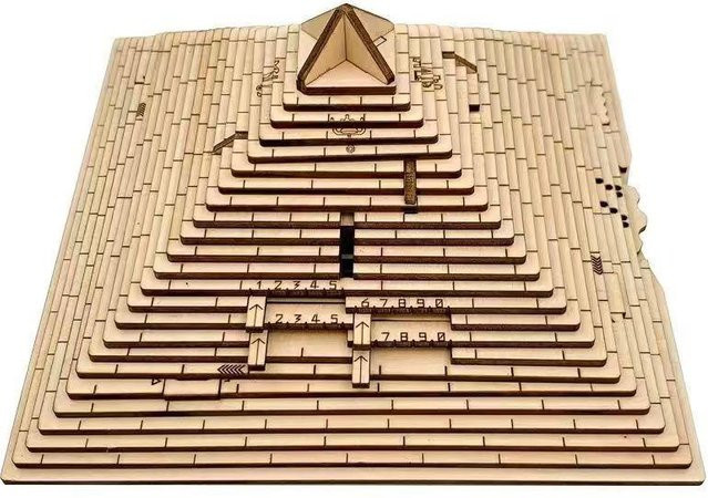 Binchi Quest Pyramiden-Rätselschachtel, Gehirnjogging-Spiele, ab 14 Jahren - Bild 1