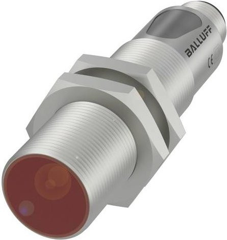 Balluff Lichtschranke BOS 18M-X-RS21-S4 BOS0258 in Silber und Messing - Bild 1