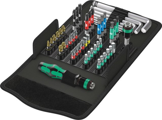 Wera Kraftform Kompakt 100 Bit-Set, 52-teilig, mehrfarbig - Bild 1