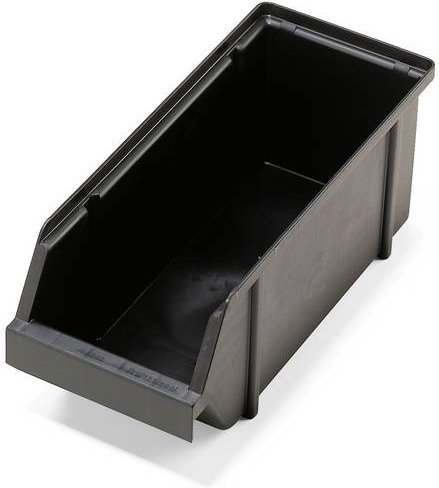 Raaco ESD Lagersichtbox 113021 Schwarz B/T/H: 12,5 x 30,0 x 12,6 cm - Bild 1
