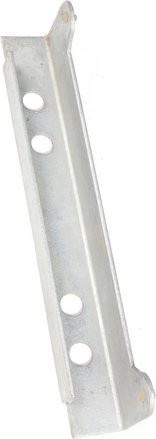 FLORAWORLD Anschlagblech U-Profil aus Stahl in Silber, B/H/T: 4,2 x 31 x 6,5 cm - Bild 1