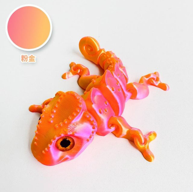BC Pet Supplies Chamäleon-Modell, 3D-Druck, bewegliche Gelenke, 10cm - Bild 1