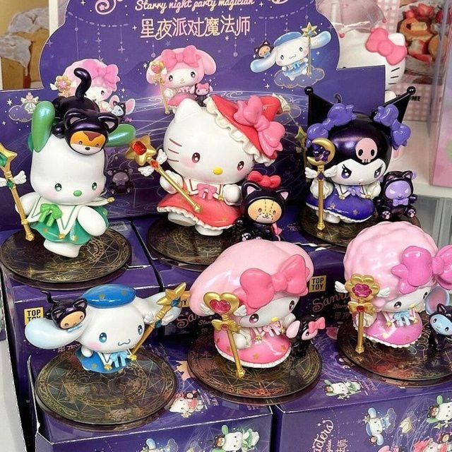 Sanrio Charakter Sternennacht Party Zauberer Blind Box, Puppe - Bild 1