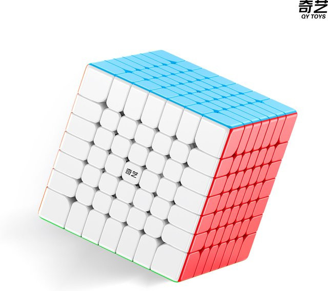QiYi Krieger 7x7x7 Würfel, Speedcube, UV-beschichtet, ab 6 Jahren - Bild 1