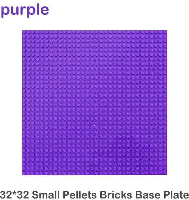 Bausteine Grundplatten, violett, 1-teiliges Set, ab 3 Jahren - Bild 1