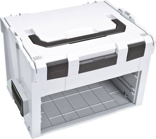 Sortimo L-BOXX LS 306 unbestückter Werkzeugkasten aus ABS-Kunststoff in Weiß, B/T/H: 35,8 x 44,5 x 33,2 cm - Bild 1