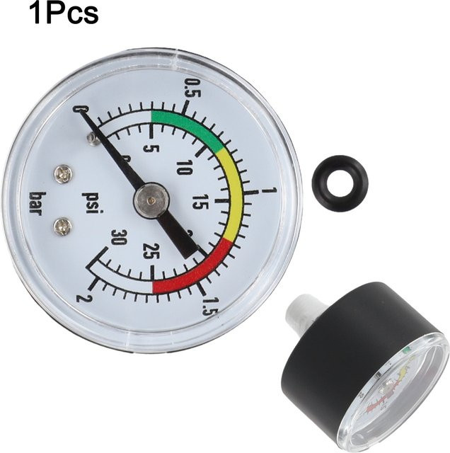 HpLive Luftdruckregler mit Manometer und Doppelskala für Intex 11224 Sandfilterpumpen und Luftkompressoren - Bild 1