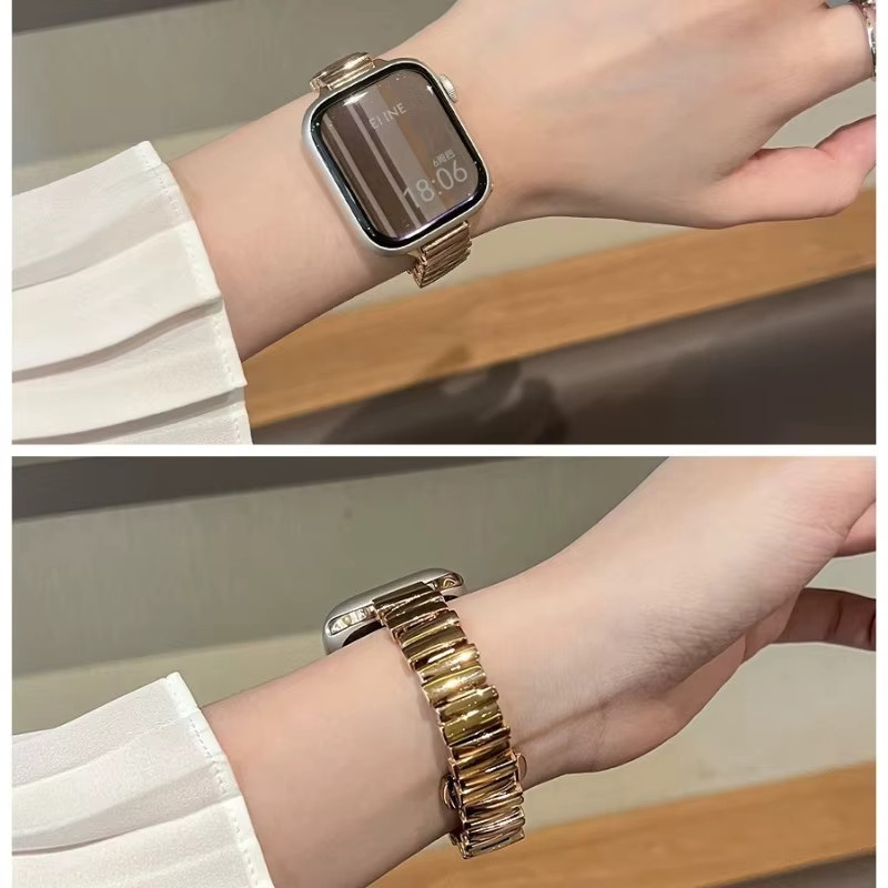 TINUORA Uhrenarmband Edelstahl, Silber, Damen - Bild 5