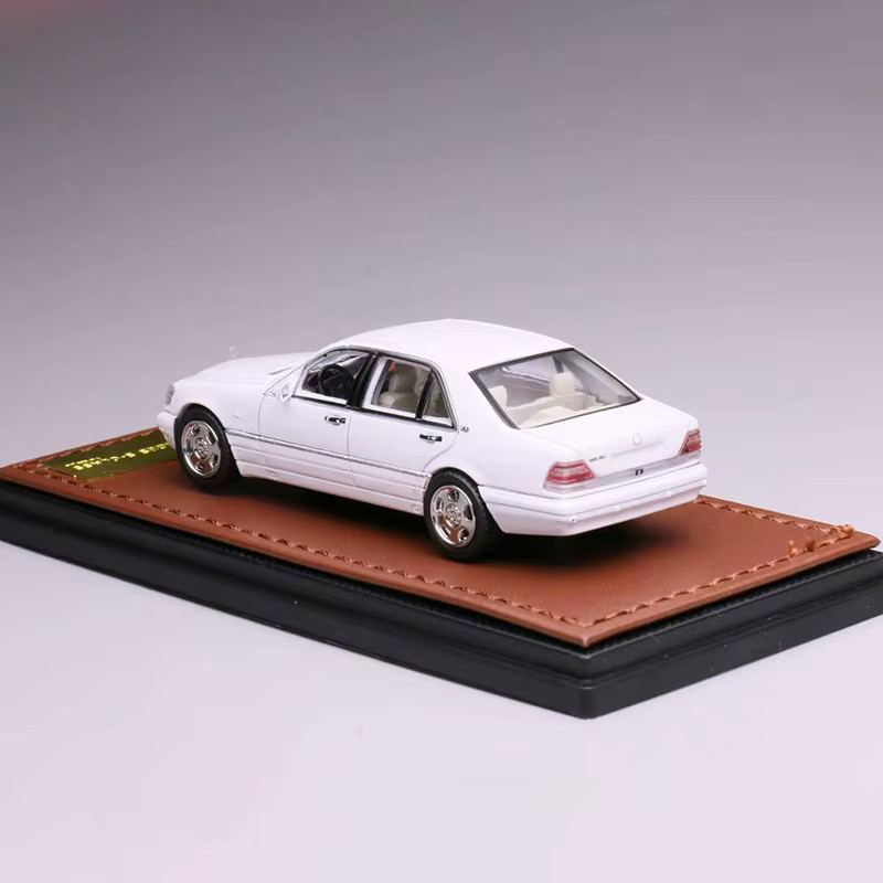 WTX Diecast W140 Simulationsauto-Modell, 1:64, Metall, Weiß - Bild 6