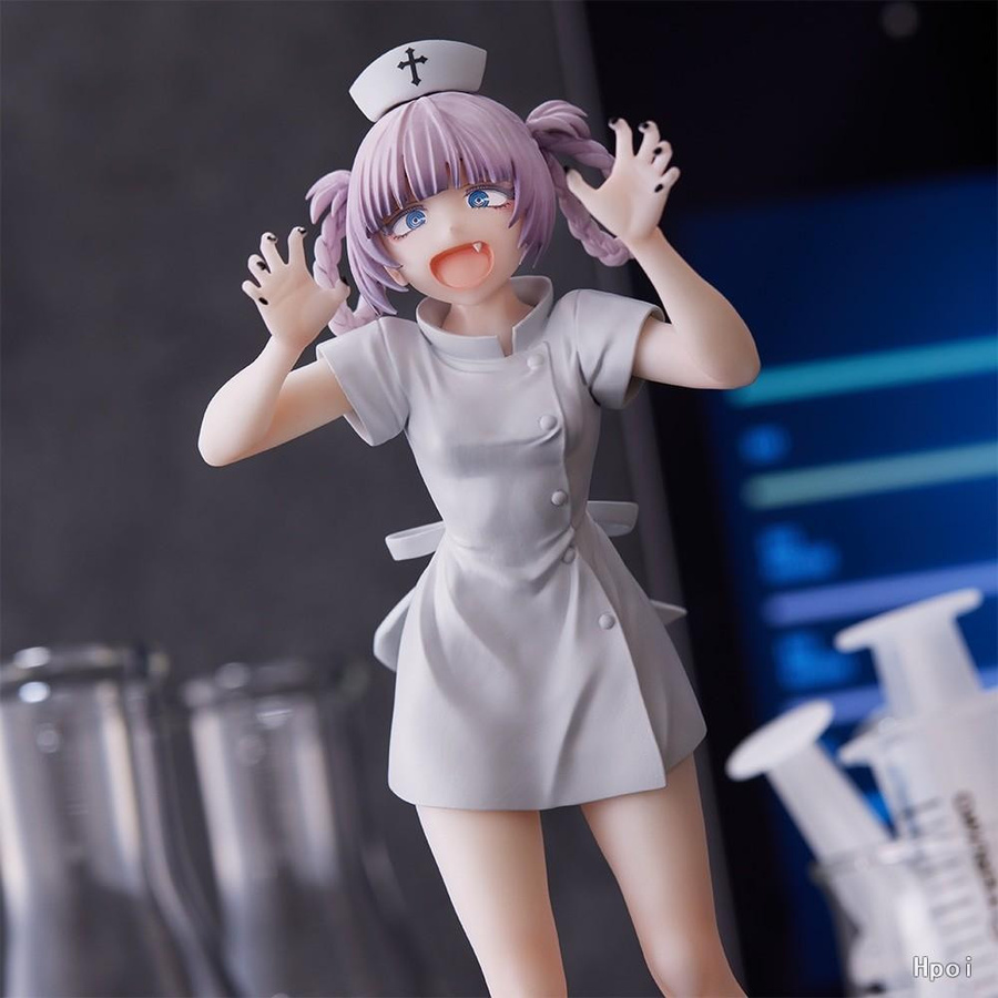 MIFEN Call of the Night Nanakusa Nazuna Figur Weißes Krankenschwestern-Kleid PVC 18cm - Bild 2