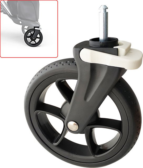Stokke Vorderrad für Kinderwagen Xplory V4 V5 V6 in Schwarz - Bild 1