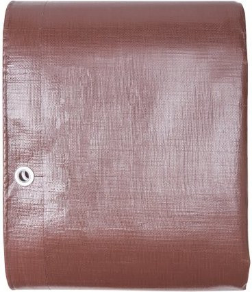 VEVOR Abdeckplane aus PE-Gewebe in Braun, wasserdicht und UV-beständig, B/T: 609,6 x 1219,2 cm - Bild 1
