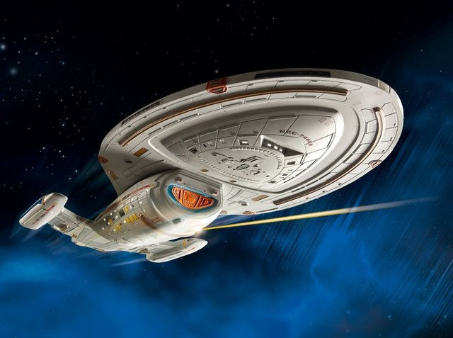 Revell Star Trek U.S.S. Voyager, Flugmodell Bausatz, 1:670, ab 12 Jahren - Bild 5