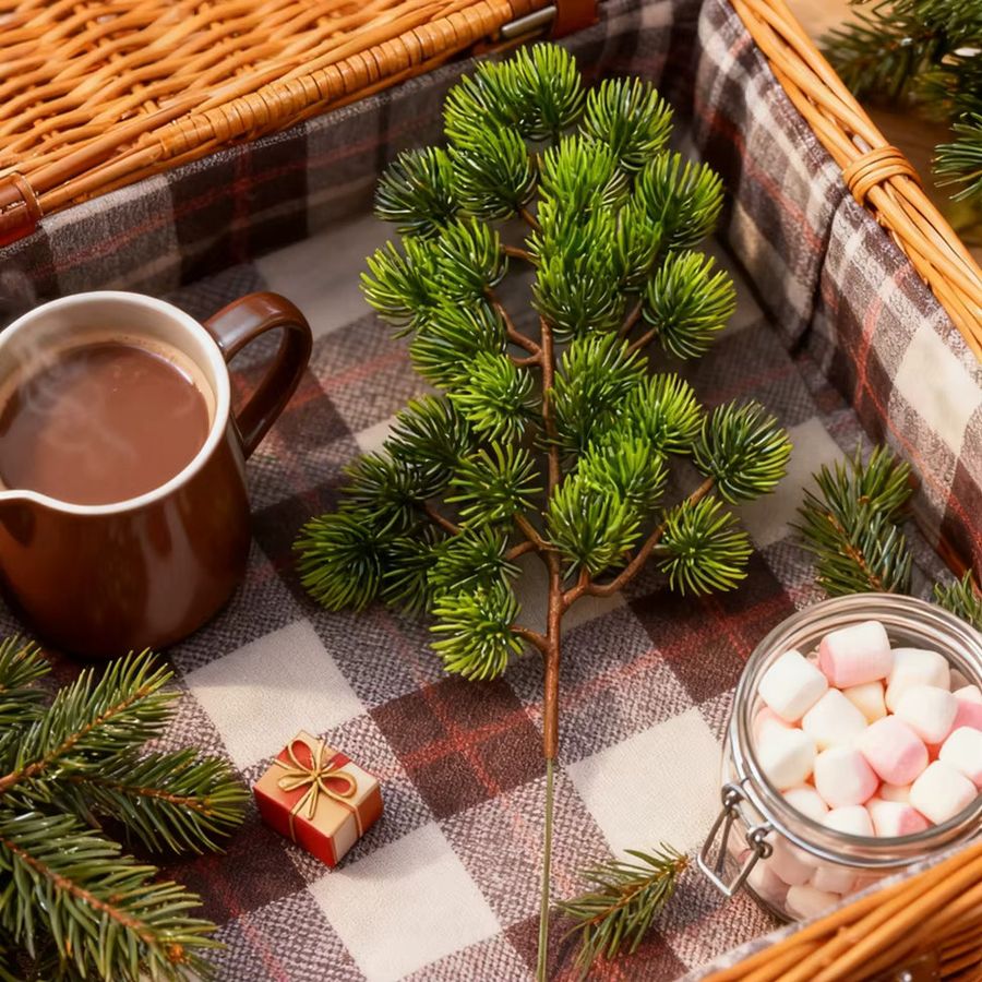 Künstliche Kiefer von XIAOYINMO für Weihnachtsdekoration und Hochzeitsarrangements - Bild 3