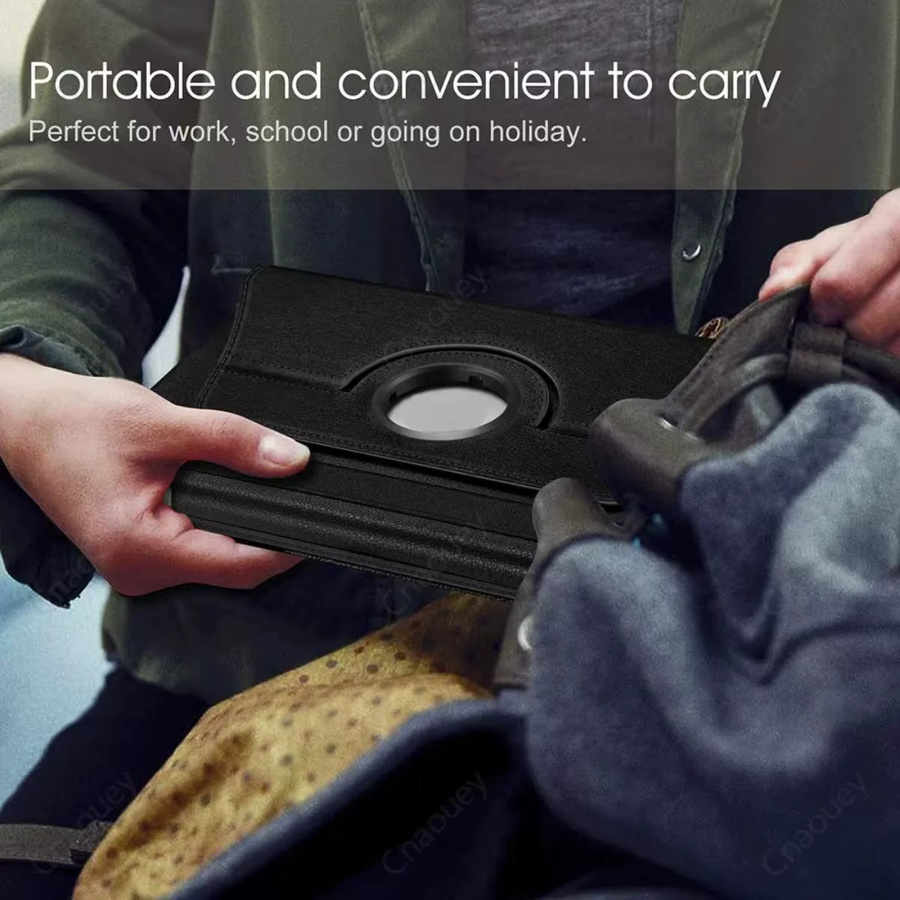 Drehbare Schutzhülle aus PU-Leder für Xiaomi Pad 5 6 11 Zoll, Pad 7 11,2 Zoll, Redmi Pad SE 11 Zoll und Pad 2 2025 mit Auto-Schlaf/Aufwach-Funktion in Schwarz oder Grün - Bild 6