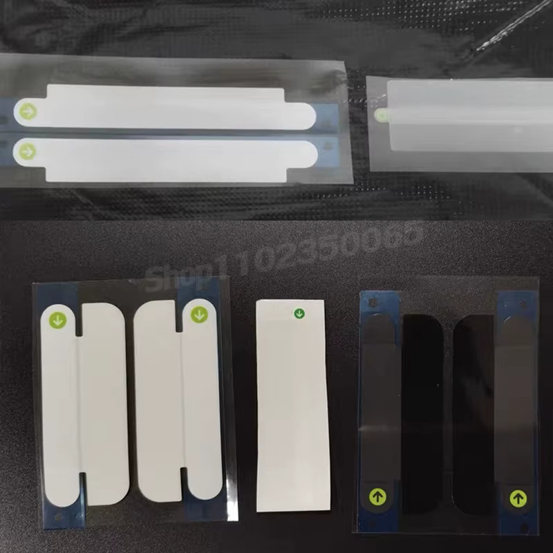 Uhrenarmband-Verpackungsbox-Siegelaufkleber, weiß, 10 Stück - Bild 2