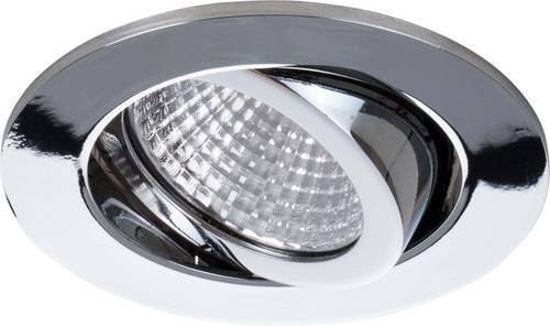 Brumberg LED-Einbaustrahler 12361023 Chrom, rund, warmweiß, 7W - Bild 1