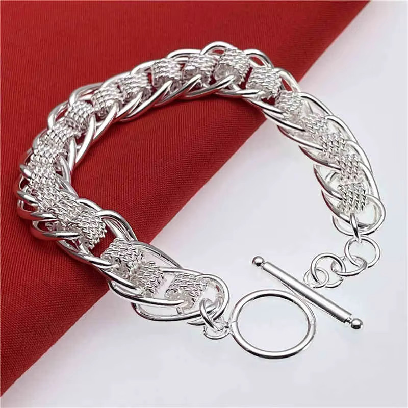 Armband 925 Sterlingsilber, Mesh, Damen - Bild 2