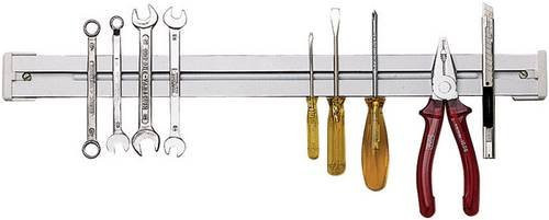 TOOLCRAFT Werkzeug-Magnetleiste in Silber, Länge: 500 mm, Breite: 40 mm - Bild 1