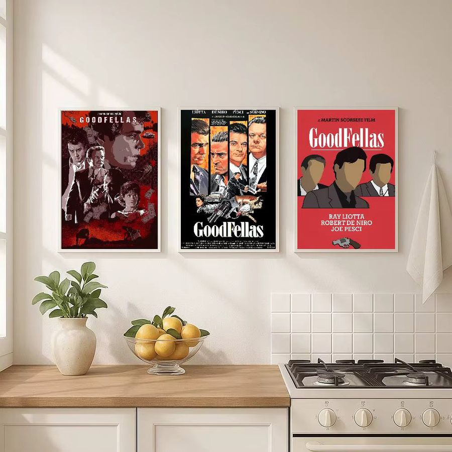 Goodfellas Film Poster aus Papier als Kunstgemälde für dein Schlafzimmer, den Eingangsbereich oder dein Café - Bild 4