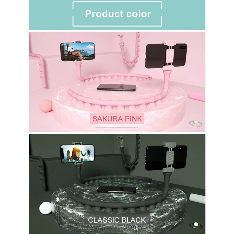 Wsellda Oktopus-Stativ als flexibler Telefonständer in Multicolor, 360 Grad verstellbar für iPhone und Samsung Smartphones - Bild 2