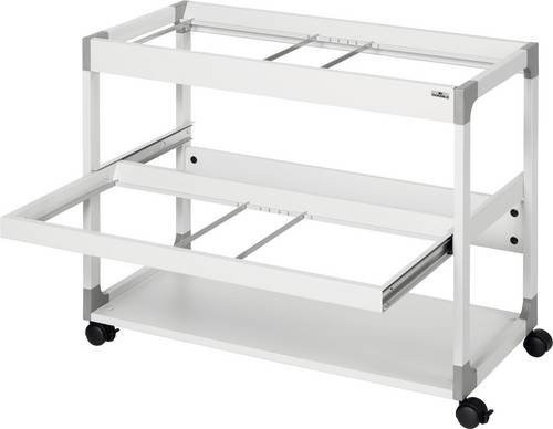 Durable Hängemappenwagen System File Trolley 200 Multi Duo in Grau für A4 - Bild 1