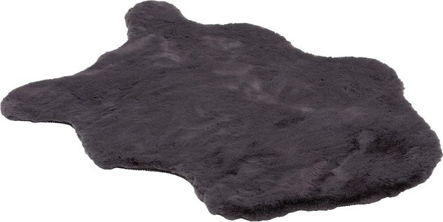 Kunstfell Schöner Wohnen Tender in Anthrazit, B: 110 cm, T: 70 cm - Bild 2