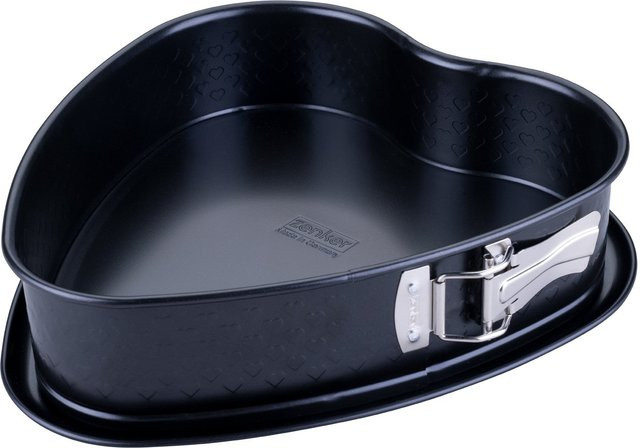 Zenker Springform Beloved+ Herz in Schwarz, Durchmesser: 26 cm, Antihaftbeschichtung - Bild 1