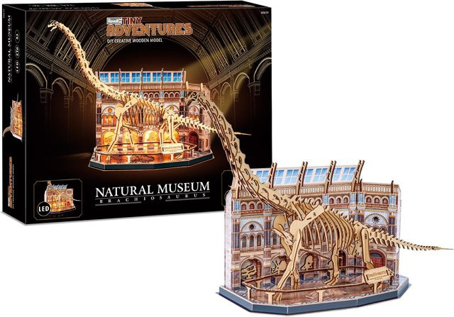 Revell Natural Museum Brachiosaurus Skeleton, Dinosaurier, ab 10 Jahre - Bild 1