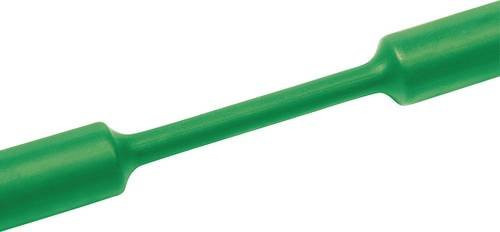 HellermannTyton Schrumpfschlauch ohne Kleber Grün 18mm 6mm Schrumpfrate 3:1 Meterware - Bild 1