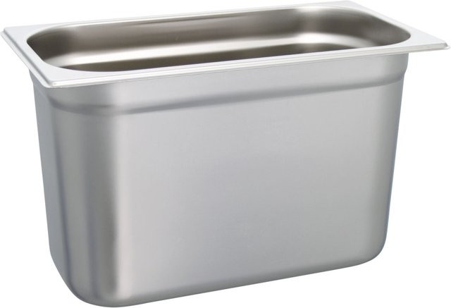 Schneider GN 1/3 Gastronormbehälter aus Edelstahl in Silber, Volumen: 7 l, Tiefe: 20 cm - Bild 1