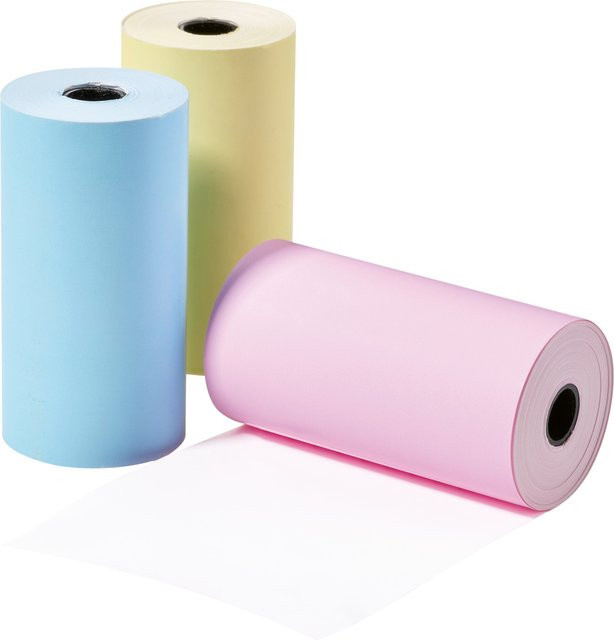 TRONIC Fotopapier für Mini-Pocket-Printer, 3 Stück, Multicolor - Bild 1