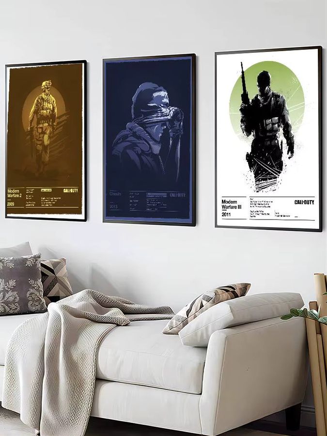 Call Of Duty Game Series Kunstgemälde als Poster aus Papier in Multicolor - Bild 7
