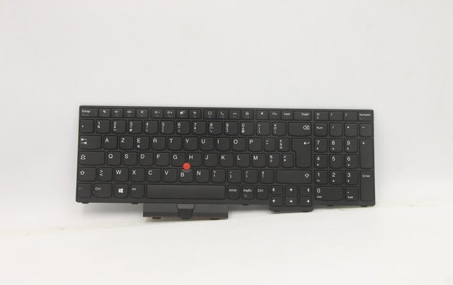 Lenovo Notebook-Ersatzteil Tastatur in Schwarz mit AZERTY-Layout - Bild 1