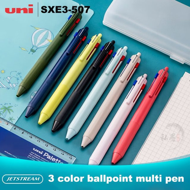 Uni Jetstream 3-in-1 Multistift mit extrem glatter Öltinte in Uni-Farbe - Bild 1