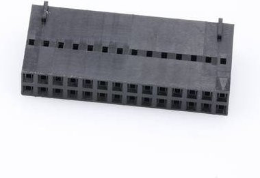 Molex Buchsengehäuse-Kabel Schwarz, 28 Polzahl, Rastermaß: 2.54 mm - Bild 1