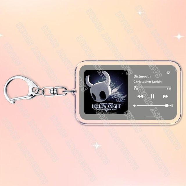 CHIC STUDIO Schlüsselanhänger, Hollow Knight Silksong, gray, Unisex - Bild 1