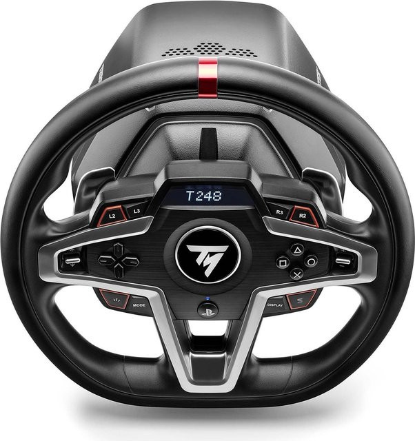 Thrustmaster T248P FF Wheel Gaming-Lenkrad für PlayStation und PC in Schwarz und Silber - Bild 1
