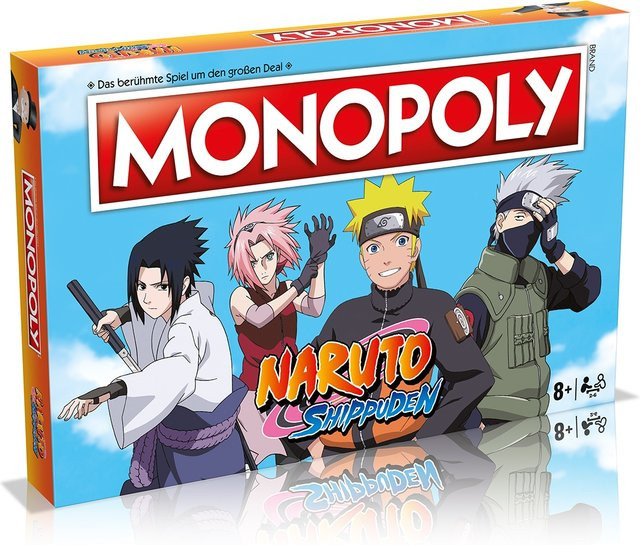 Winning Moves Monopoly Naruto Brettspiel Anime deutsch - Bild 1