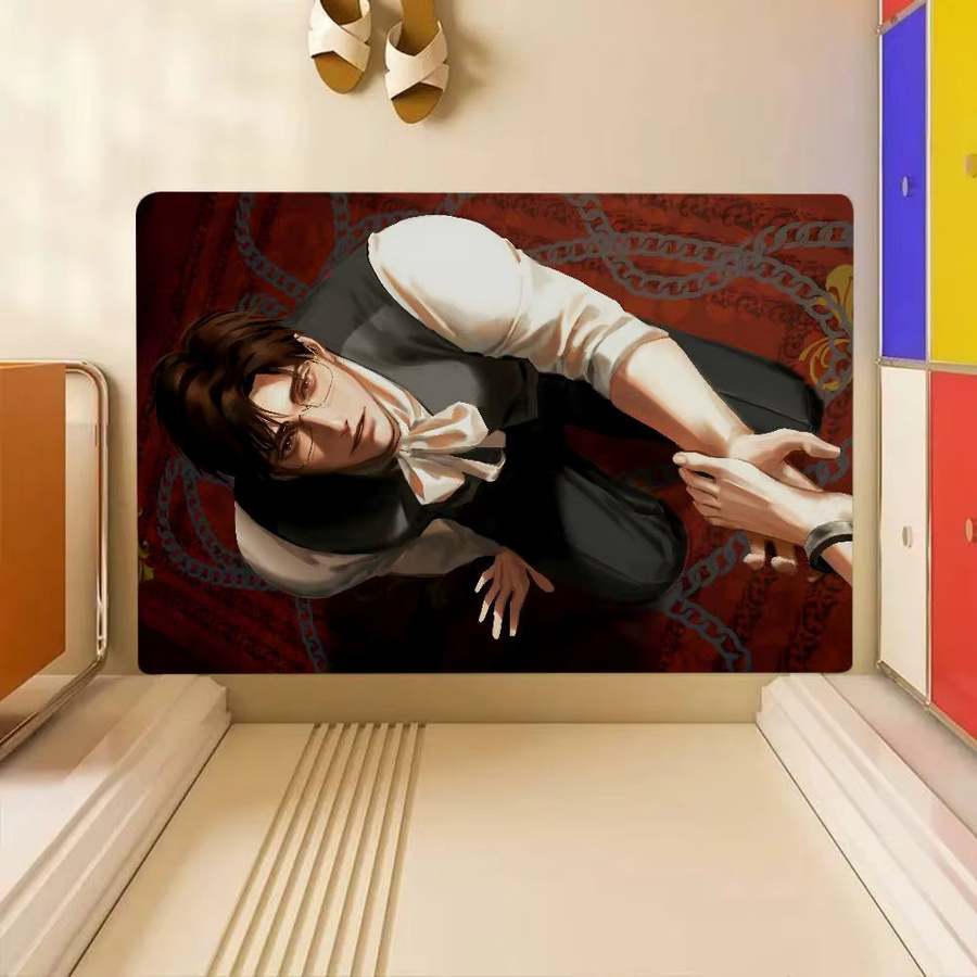 Rutschfeste Anime Bodenmatte für Wohnzimmer, Küche und Badezimmer in Multicolour - Bild 4
