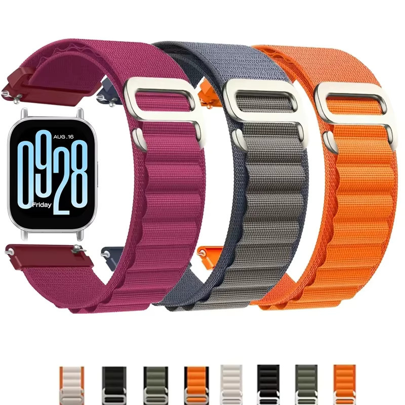 Xiaomi Uhrenarmband Nylon, Alpine Loop, Redmi Watch 5, Redmi Watch 5 Lite, Unisex - Bild 2