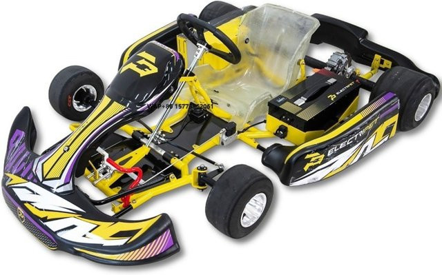 Electripet Elektrisches Go-Kart, Gelb, Metall - Bild 1